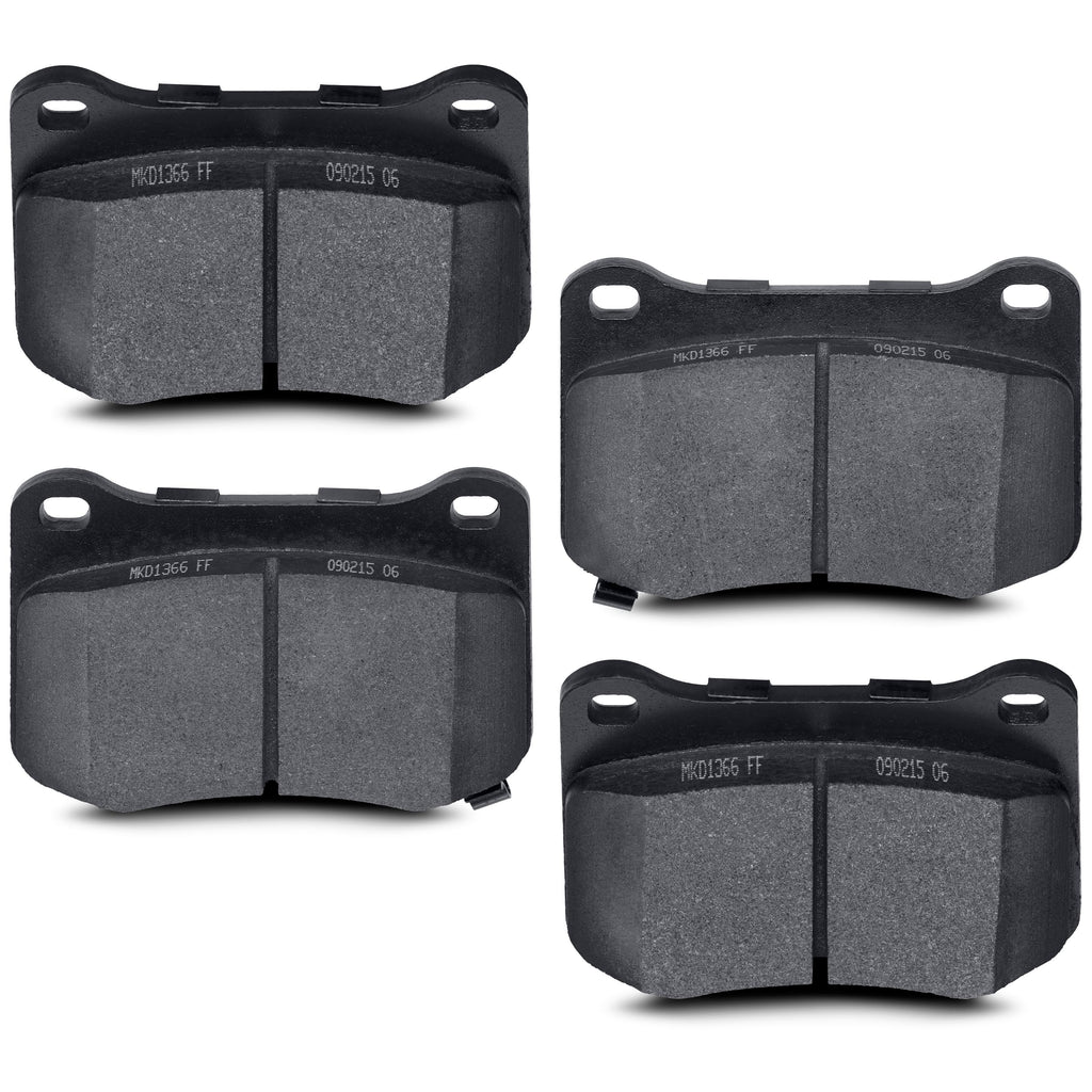 Semi-metallic Disc Brake Pad Set MKD1366