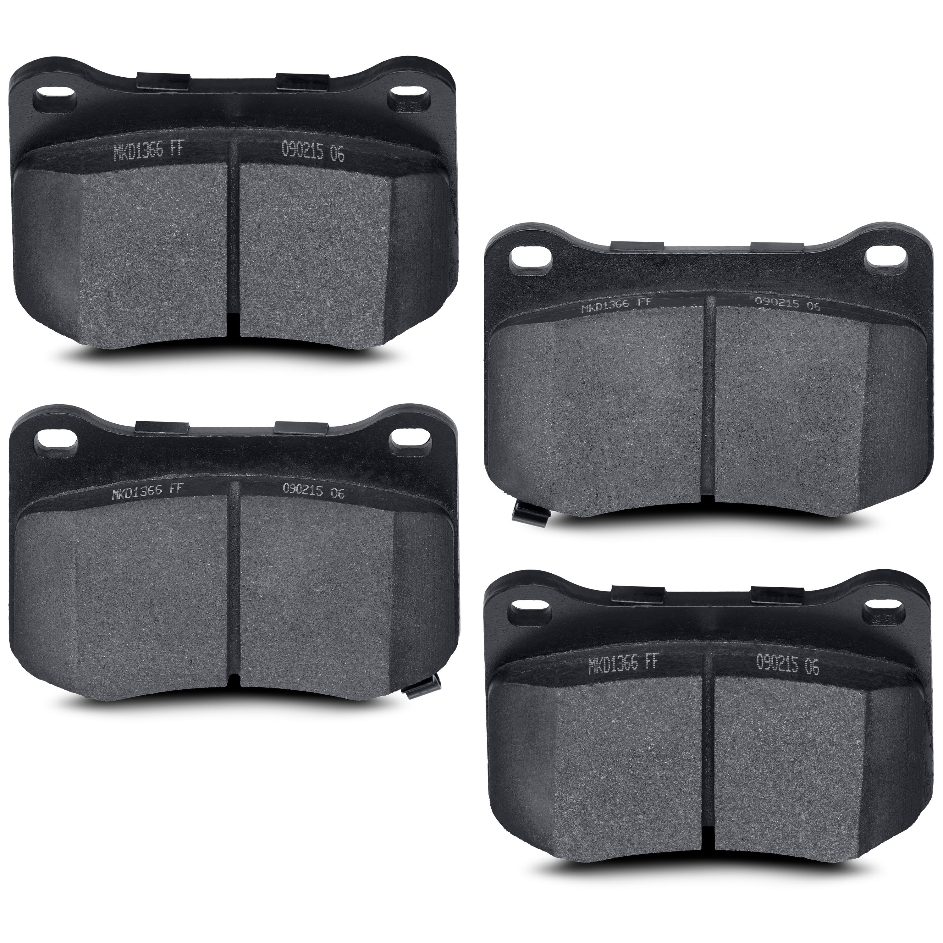 Semi-metallic Disc Brake Pad Set MKD1366