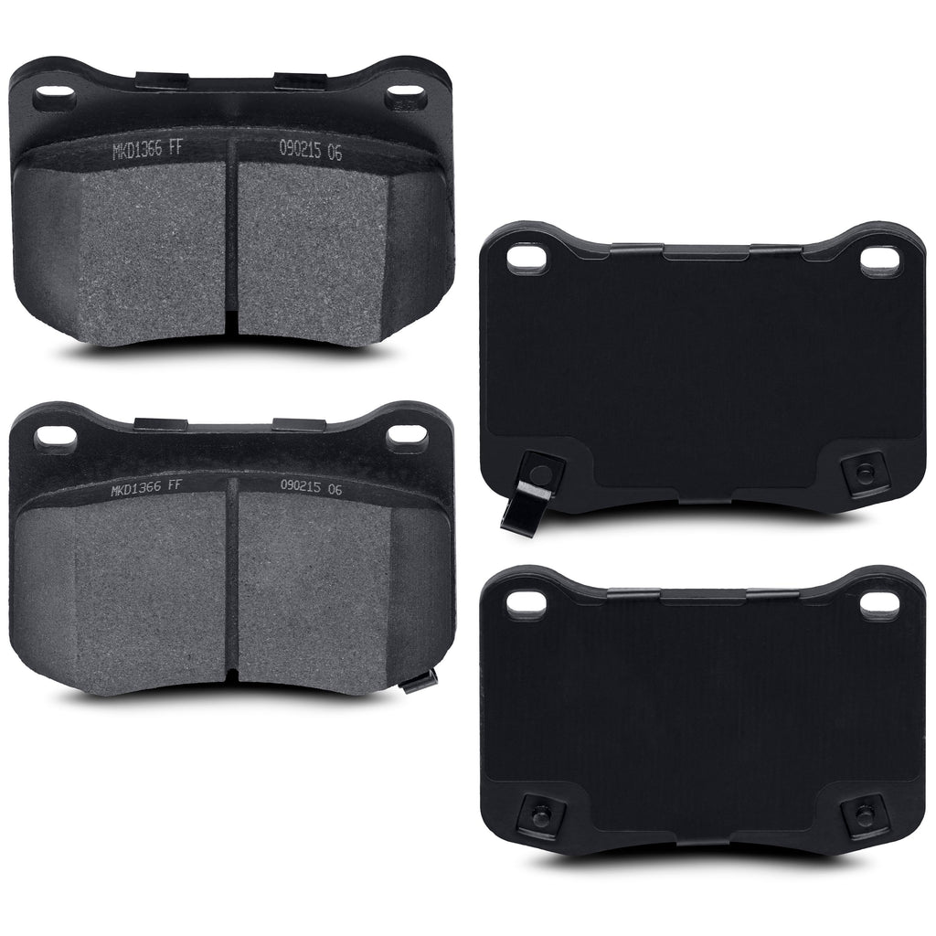 Semi-metallic Disc Brake Pad Set MKD1366