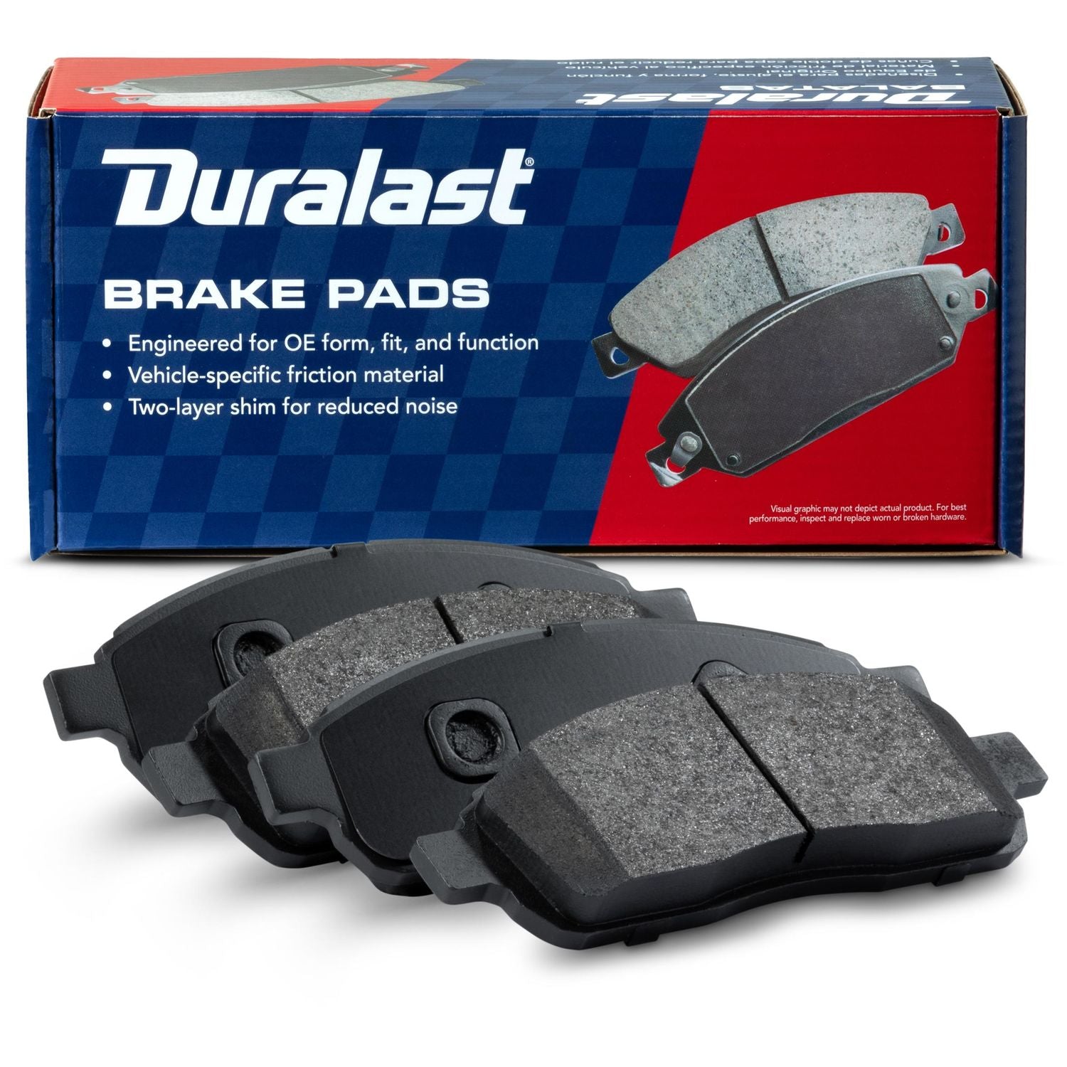 Semi-Metallic Brake Pads MKD1392