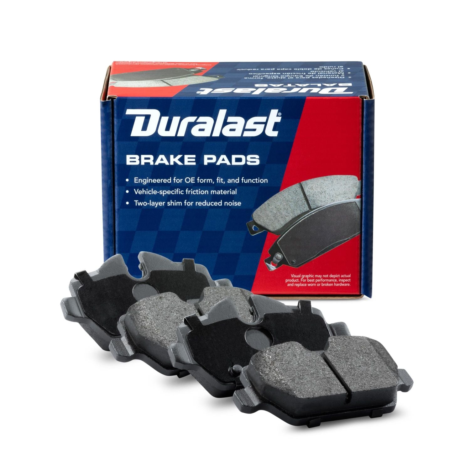Semi-Metallic Brake Pads MKD1554