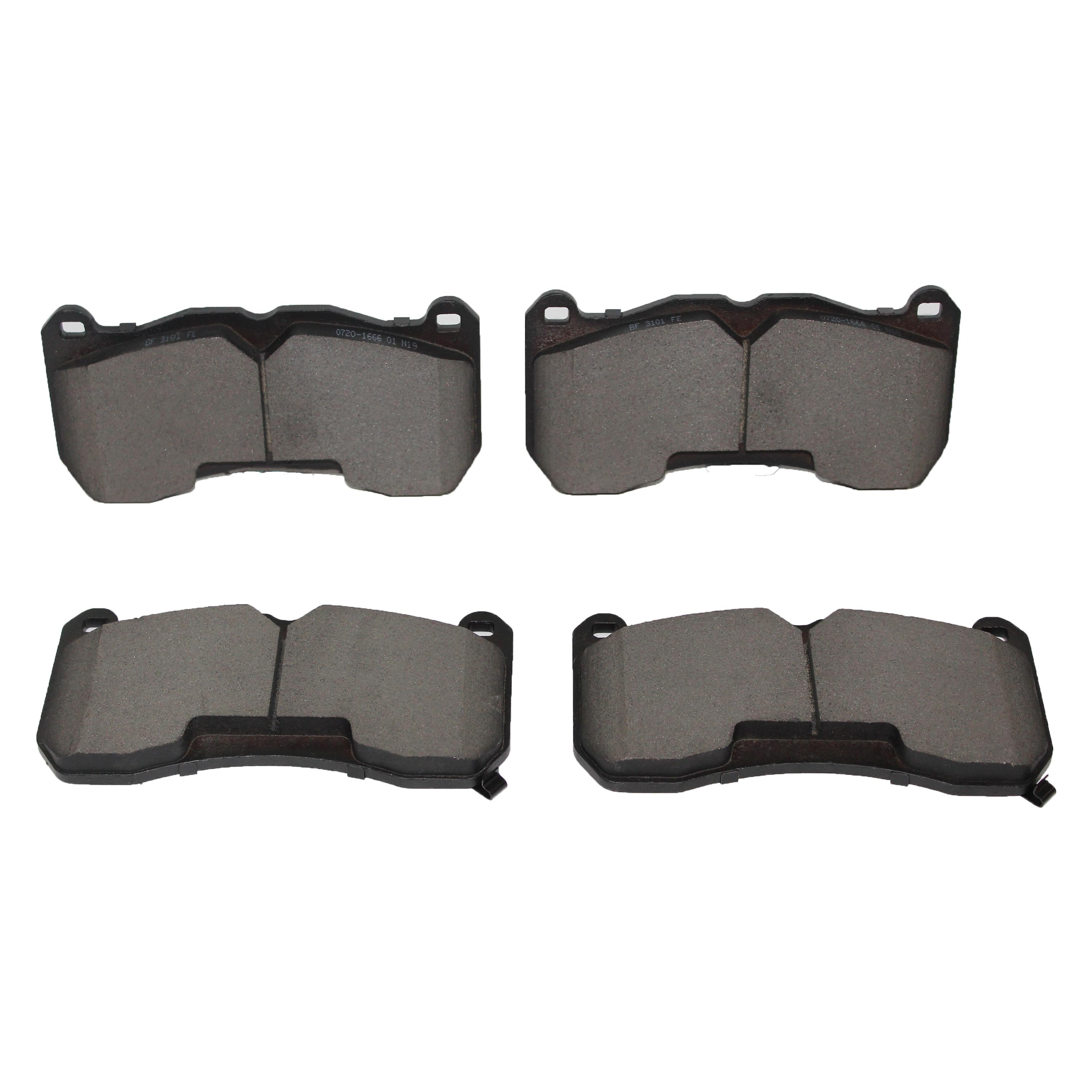 Semi-metallic Disc Brake Pad Set MKD1666