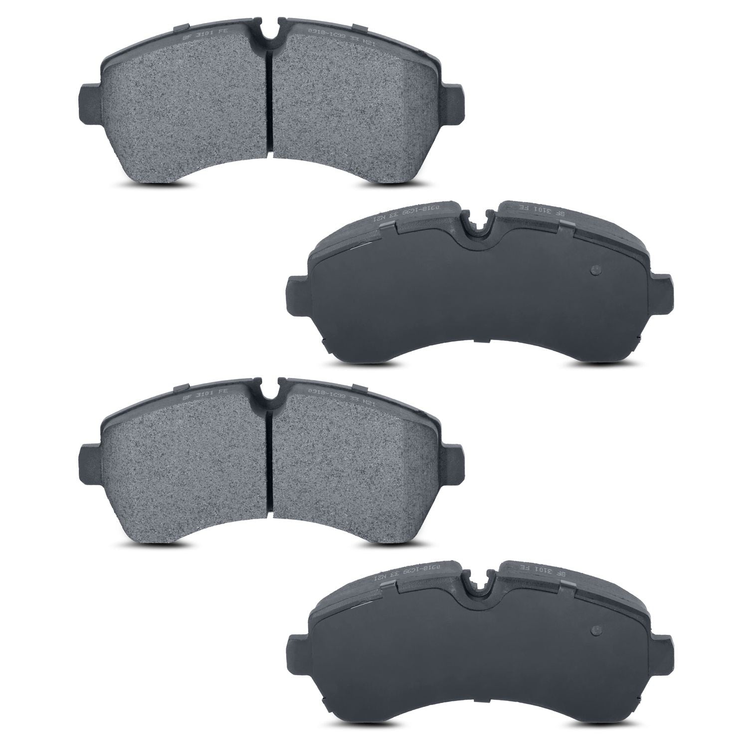 Semi-Metallic Brake Pads MKD1699