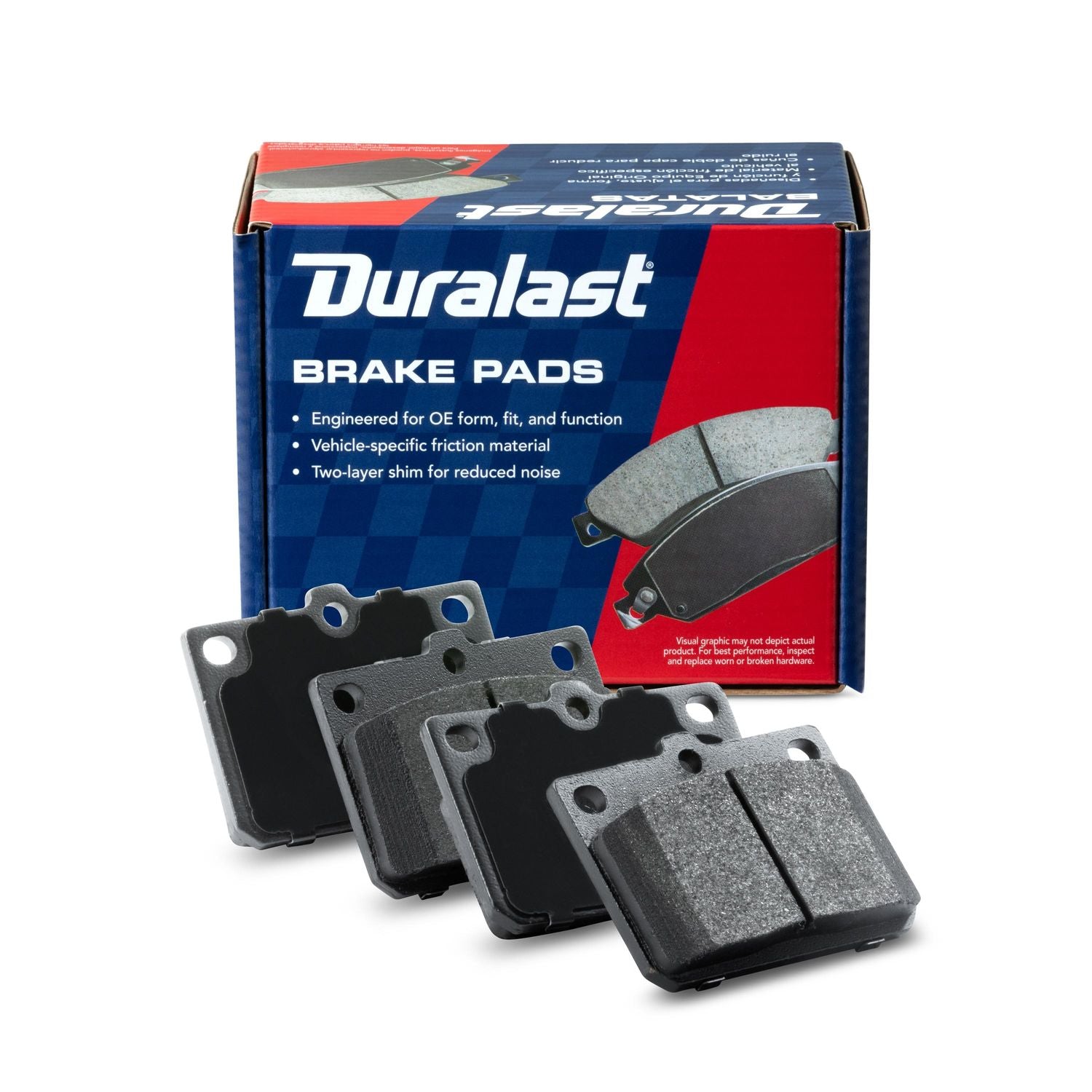 Semi-metallic Disc Brake Pad Set MKD172