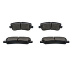 Semi-Metallic Brake Pads MKD1810