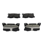 Semi-Metallic Brake Pads MKD2101