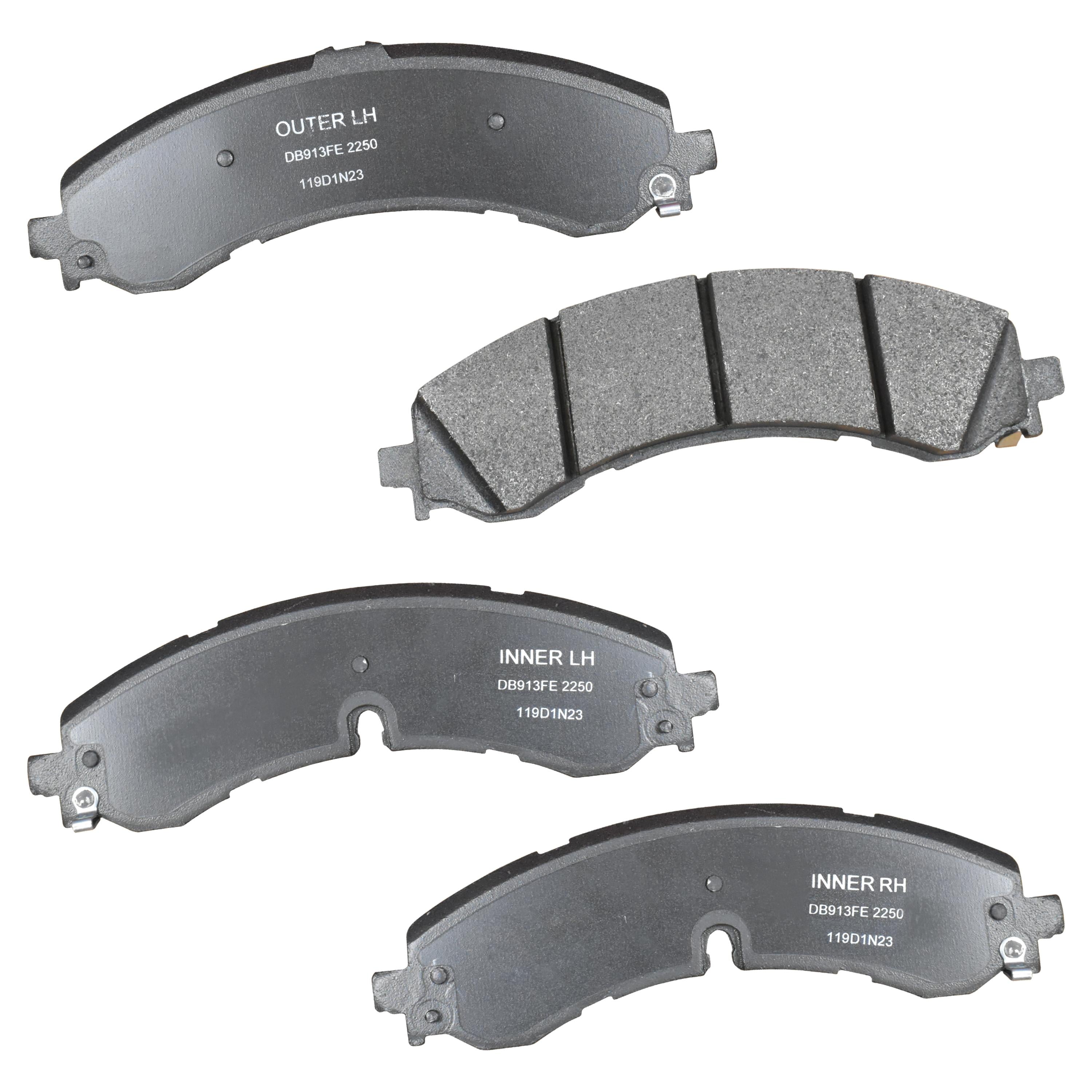 Semi-Metallic Disc Brake Pad Set MKD2250
