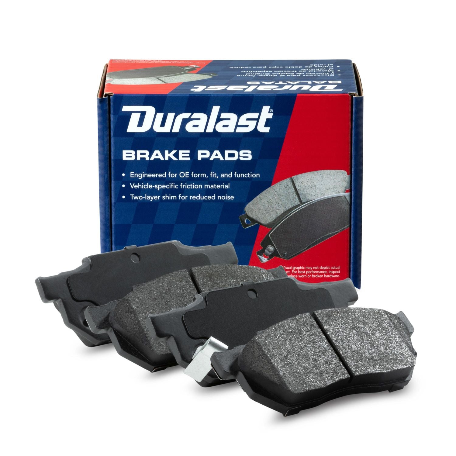 Semi-metallic Disc Brake Pad Set MKD256