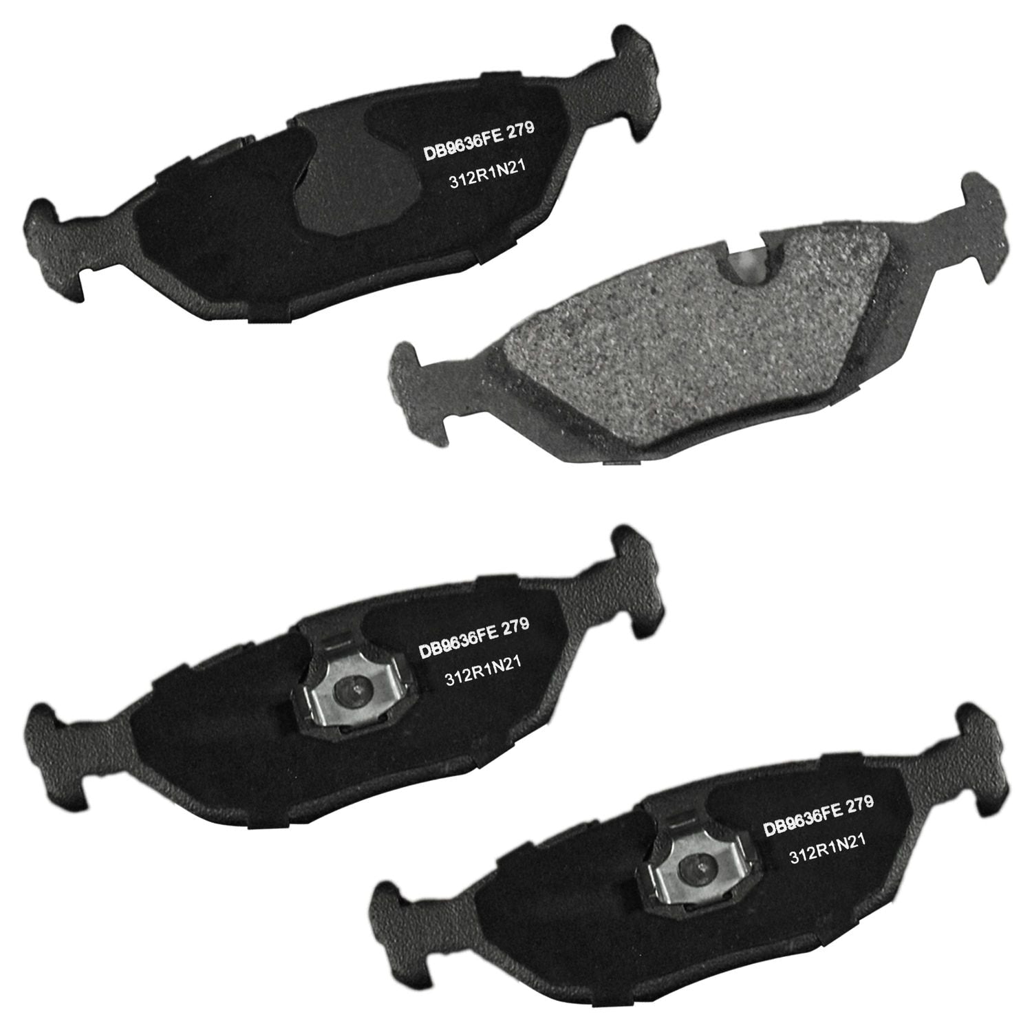 Semi-metallic Disc Brake Pad Set MKD279