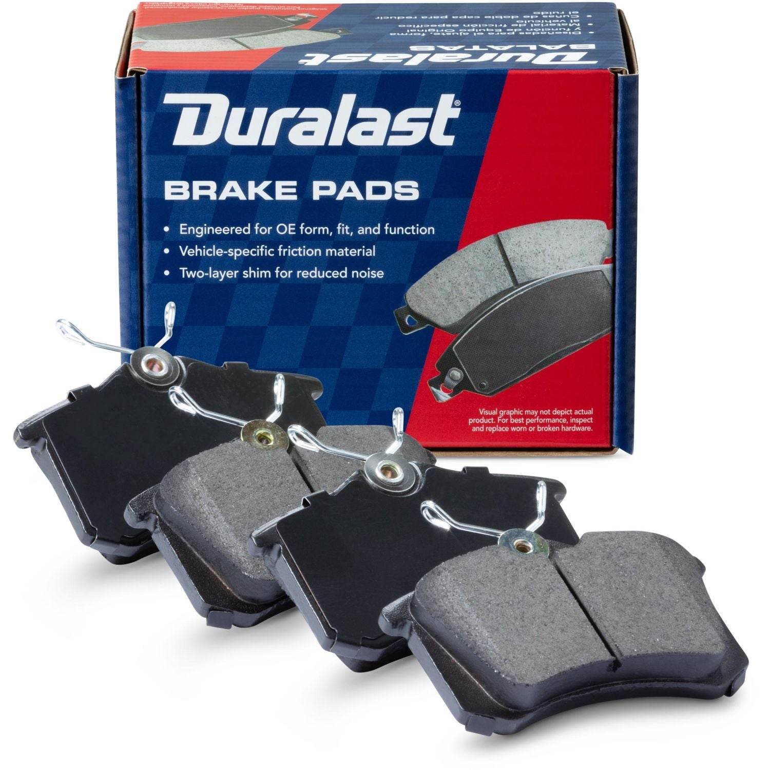 Semi-Metallic Brake Pads MKD340
