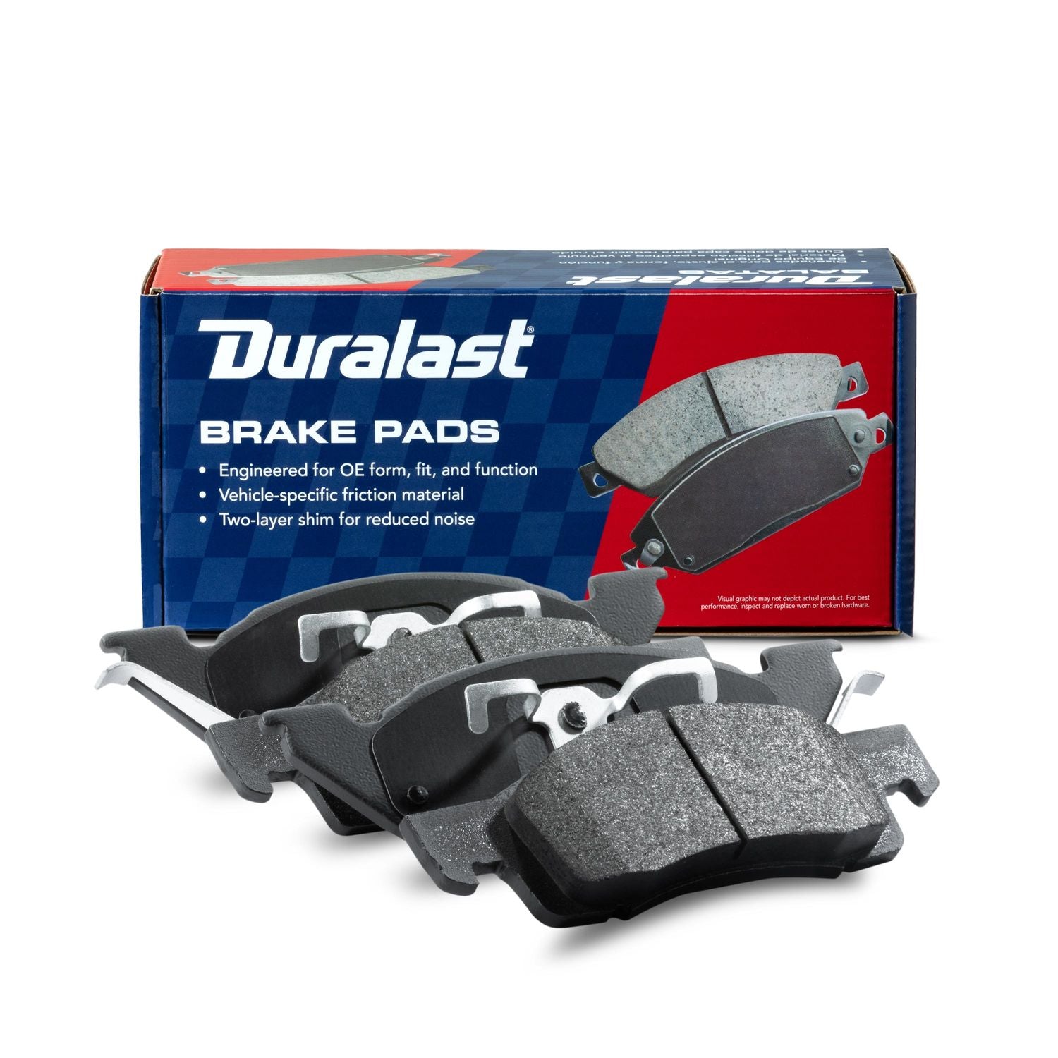 Semi-metallic Disc Brake Pad Set MKD344