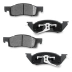 Semi-metallic Disc Brake Pad Set MKD344
