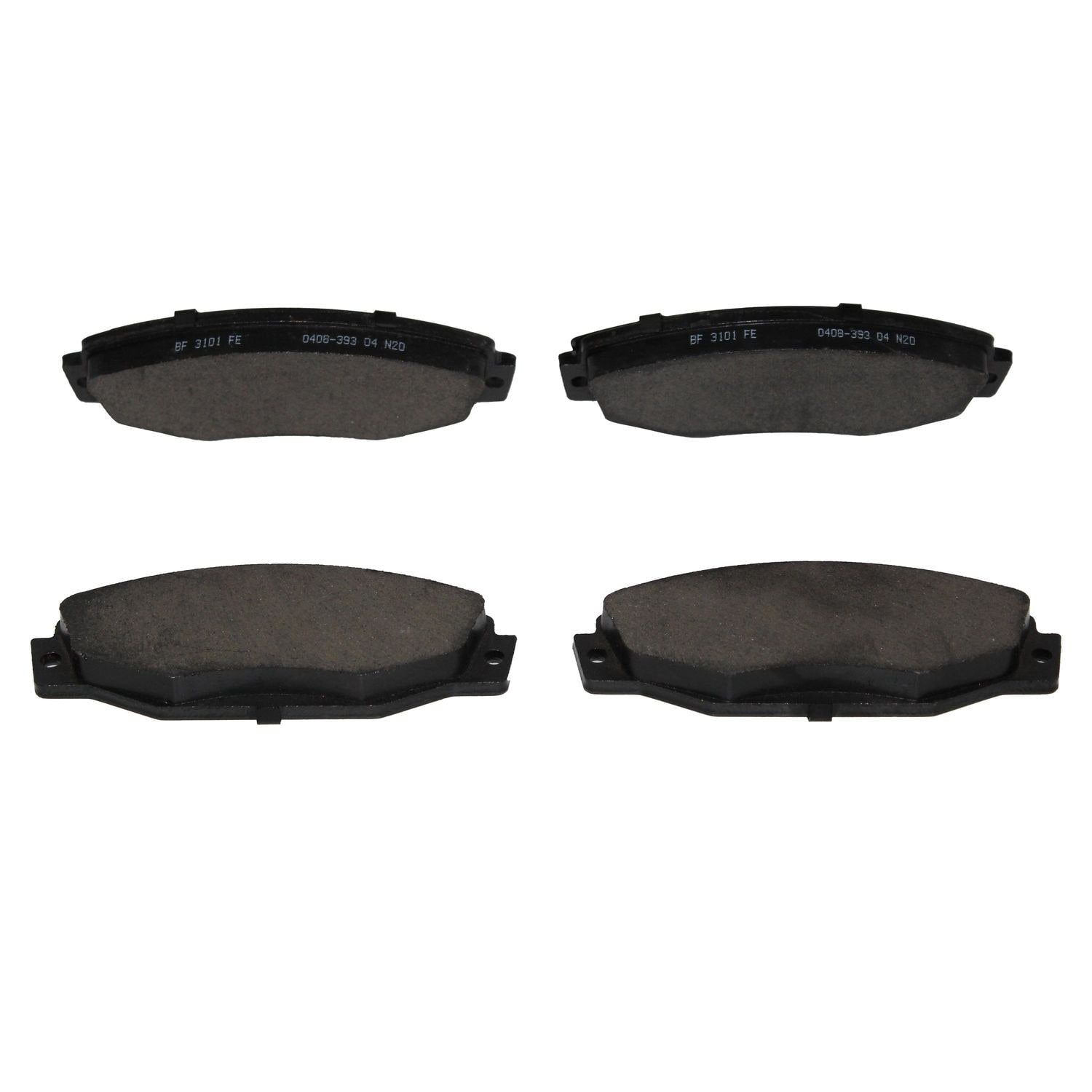 Semi-Metallic Brake Pads MKD393