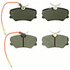 Semi-metallic Disc Brake Pad Set MKD454