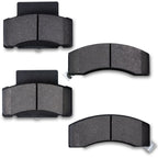 Semi-Metallic Brake Pads MKD459