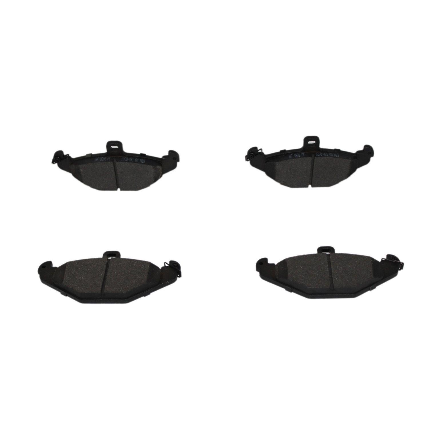 Semi-metallic Disc Brake Pad Set MKD491
