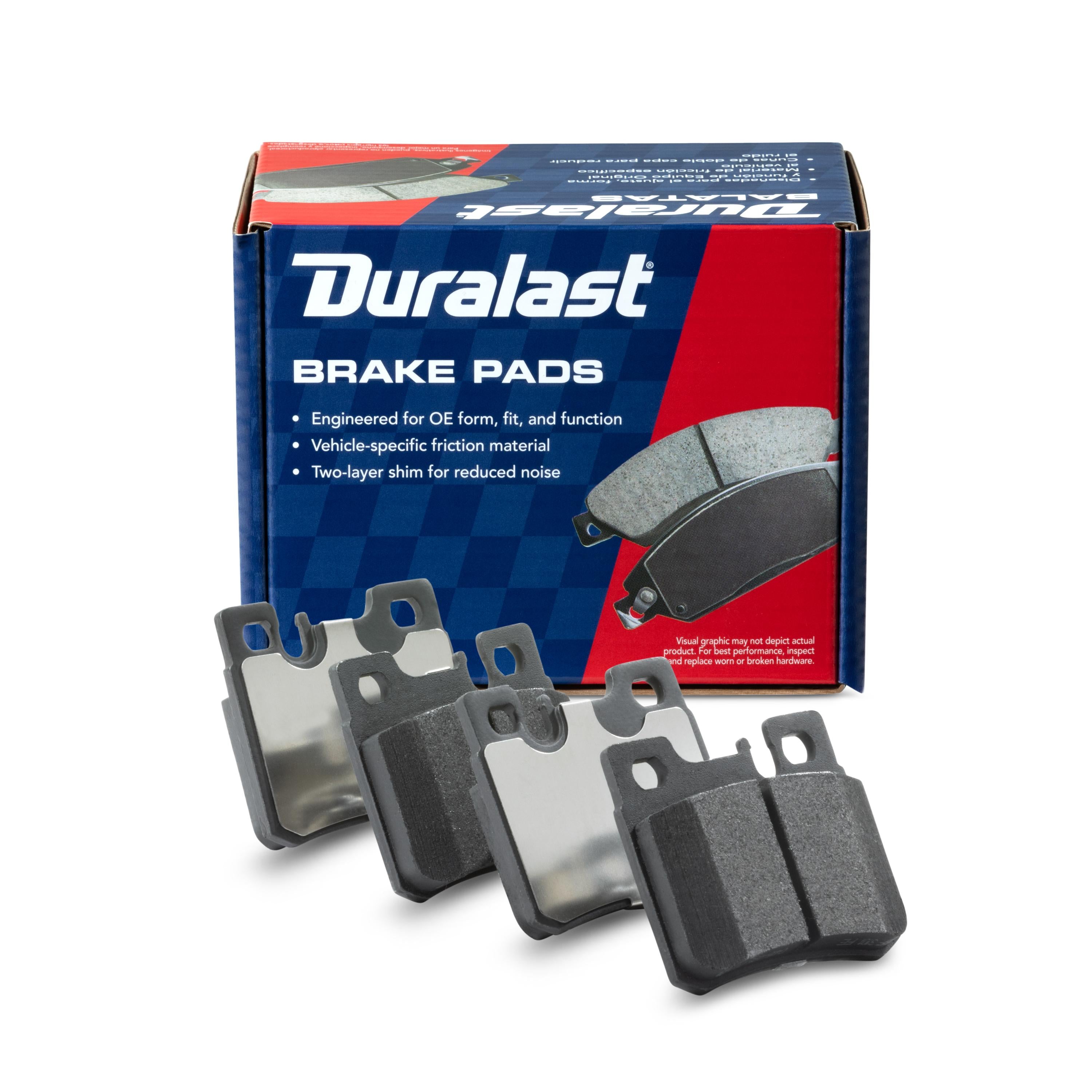 Semi-metallic Disc Brake Pad Set MKD495