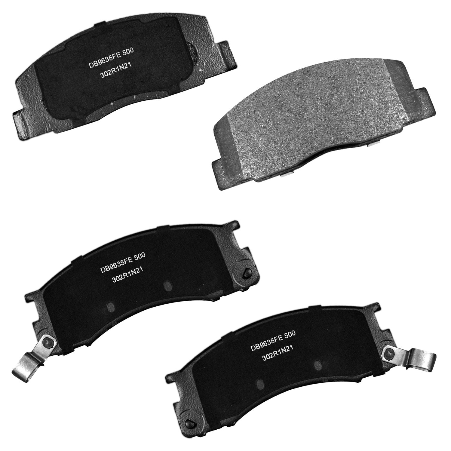 Semi-Metallic Brake Pads MKD500