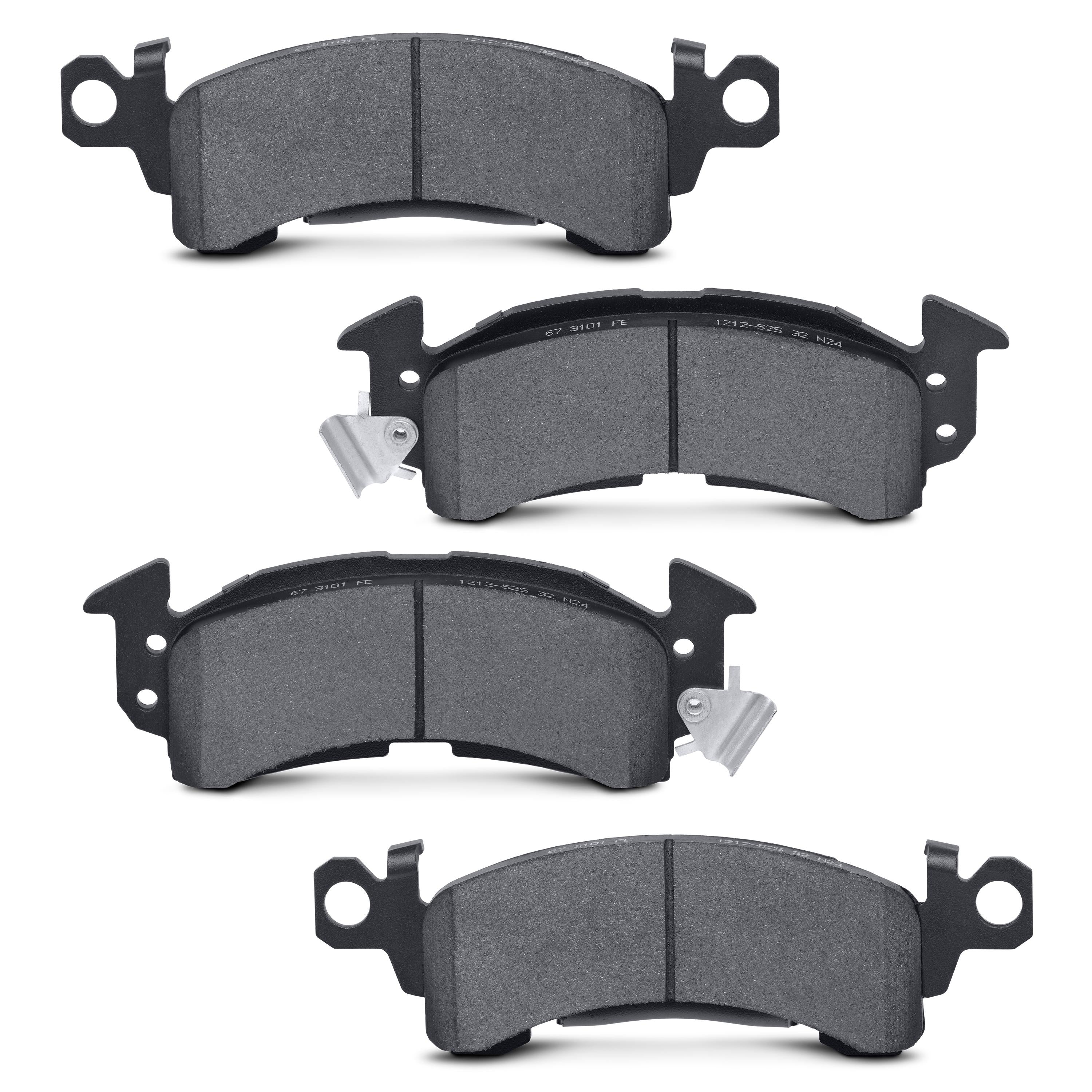 Semi-Metallic Brake Pads MKD52S
