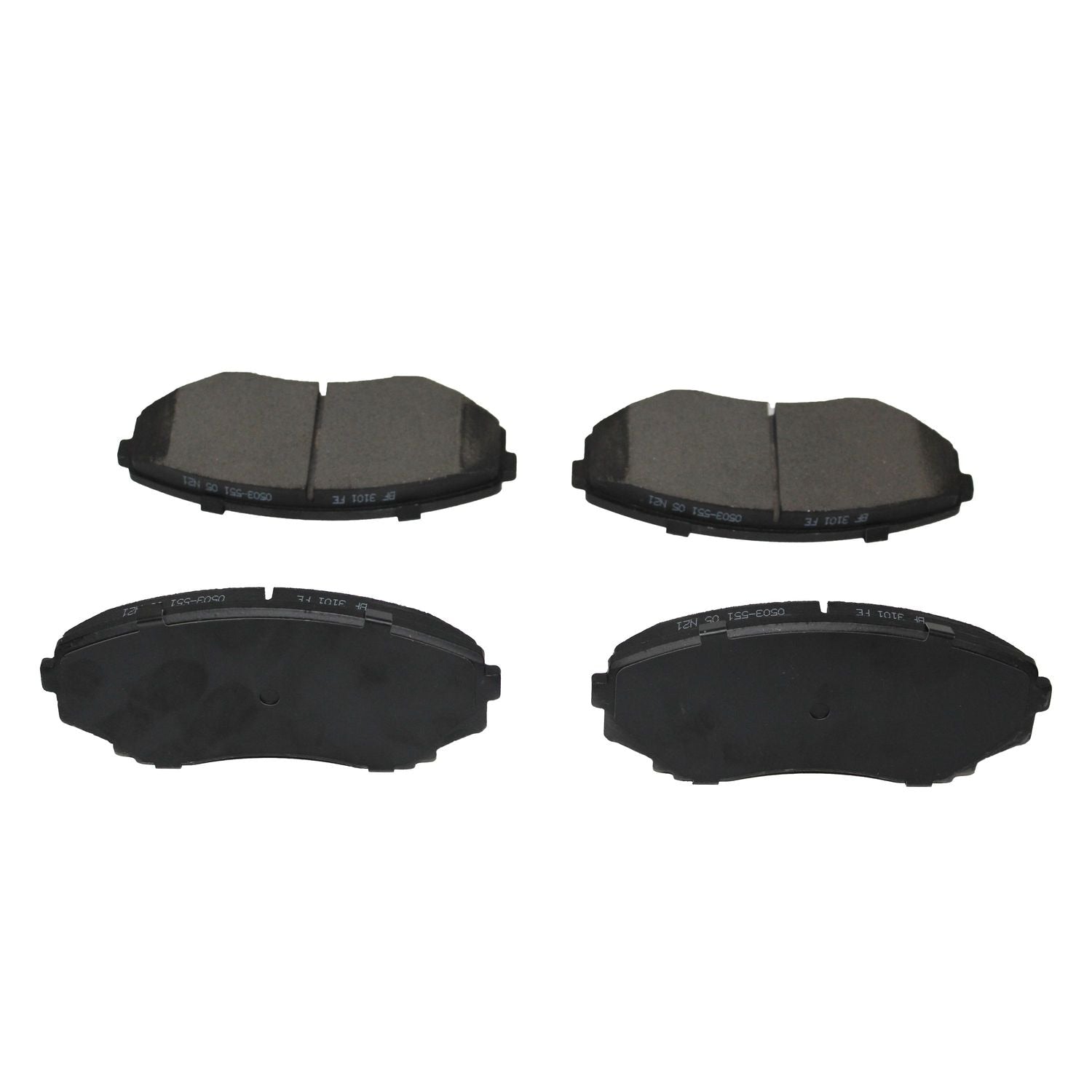 Semi-Metallic Disc Brake Pad Set MKD551