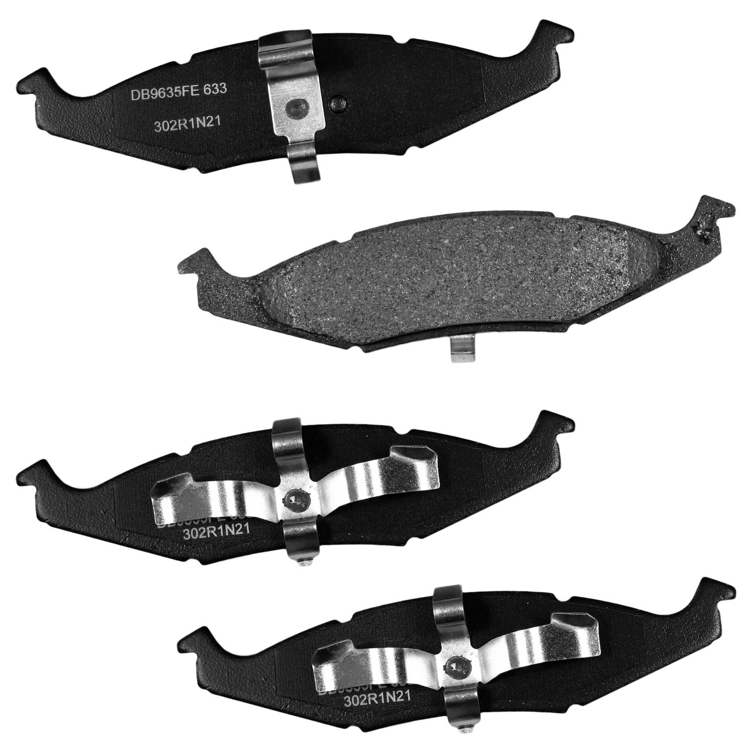 Semi-Metallic Brake Pads MKD633