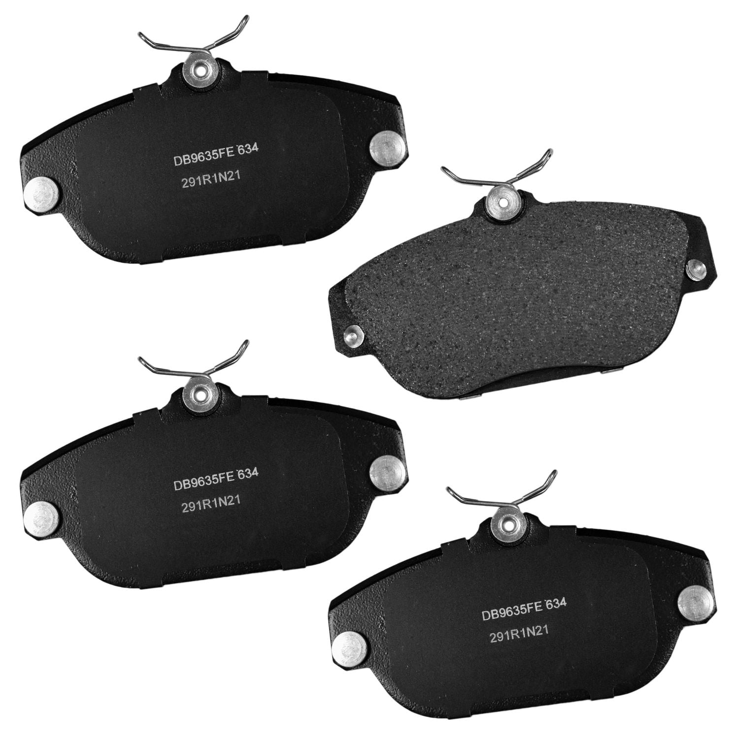 Semi-metallic Disc Brake Pad Set MKD634