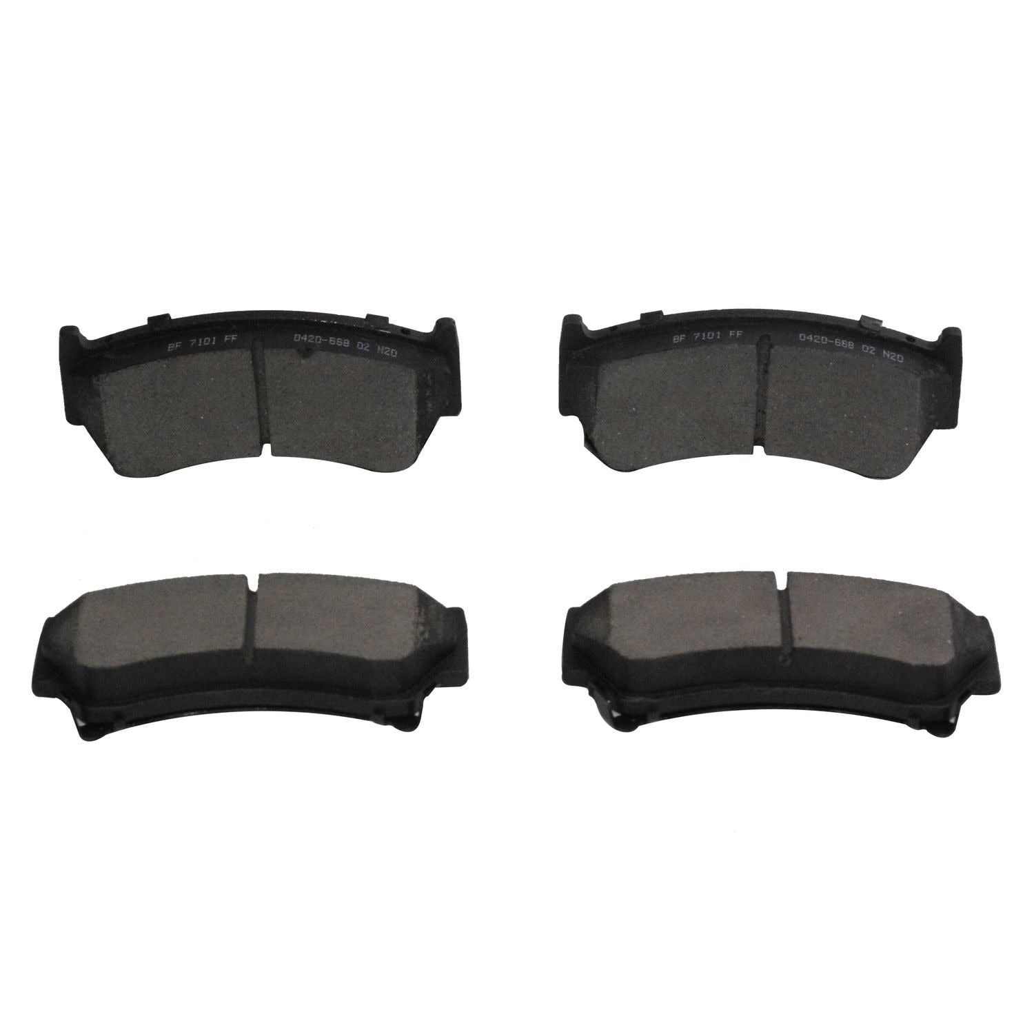 Ceramic Disc Brake Pad Set MKD668