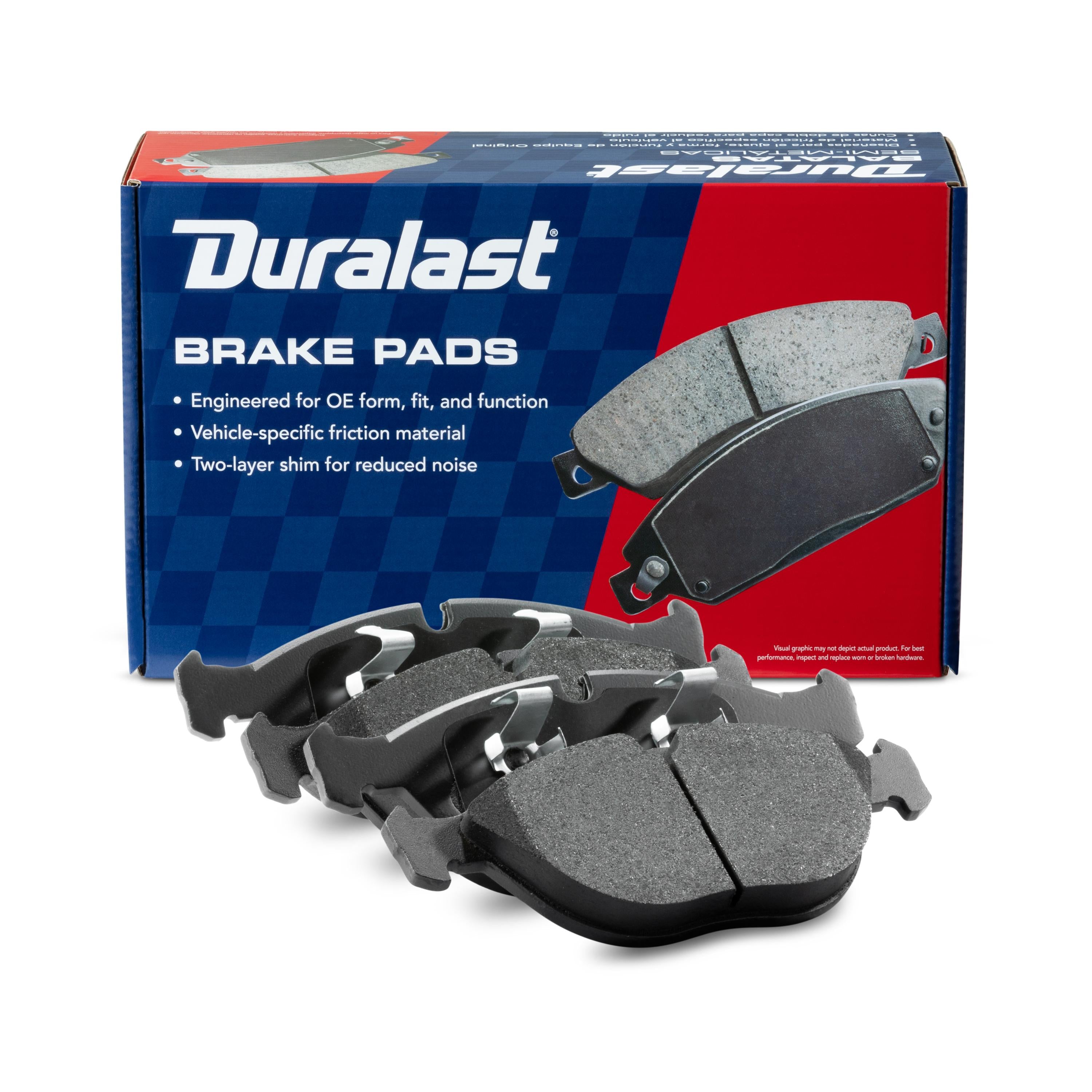 Semi-metallic Disc Brake Pad Set MKD682