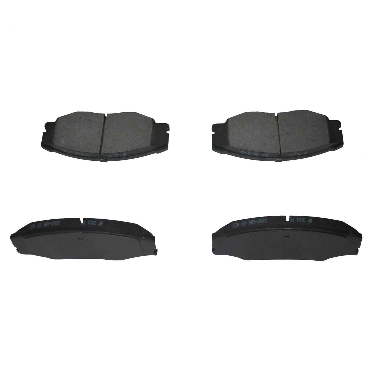 Semi-Metallic Brake Pads MKD686