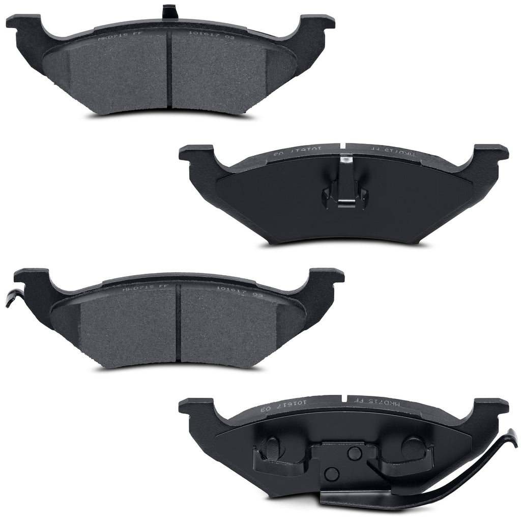 Semi-metallic Disc Brake Pad Set MKD715
