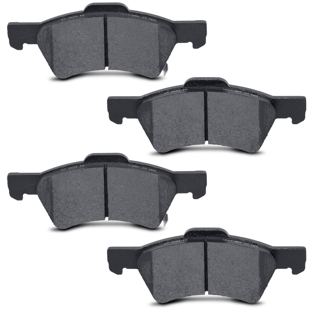 Semi-Metallic Brake Pads MKD857