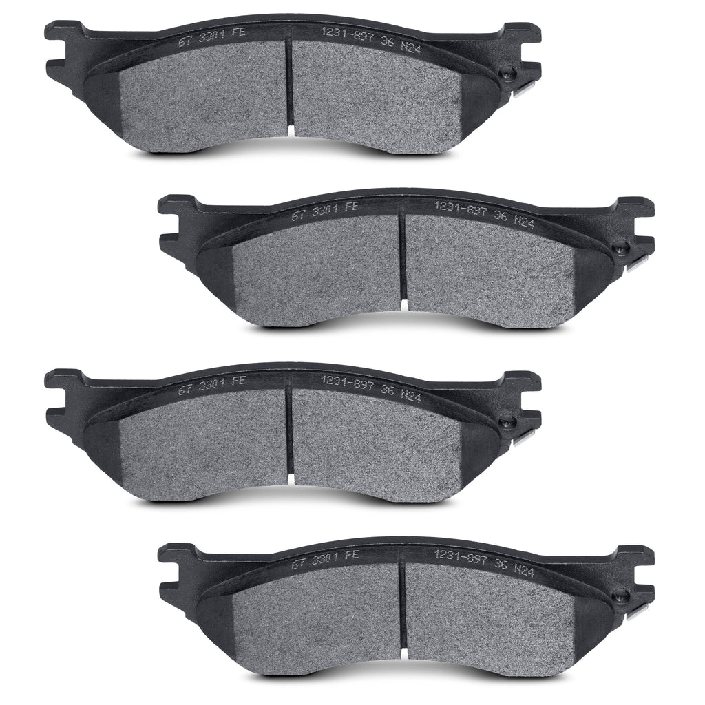 Semi-Metallic Brake Pads MKD897