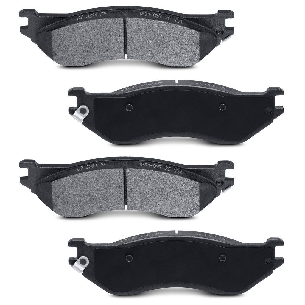 Semi-Metallic Brake Pads MKD897