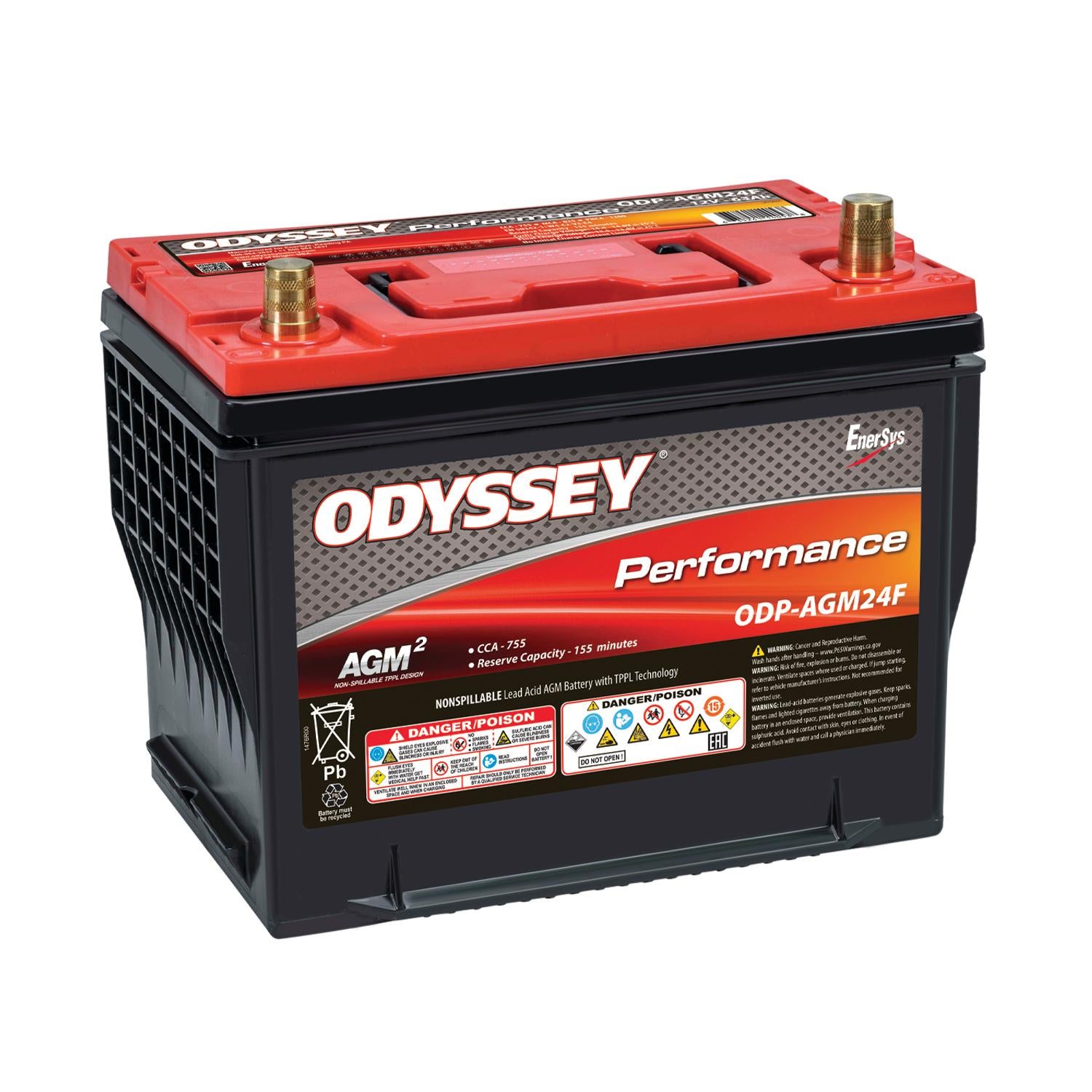 Odyssey Performance Group Size 24 Group Size _NULL Absorbed Glass Mat (AGM) Battery ODP-AGM24F