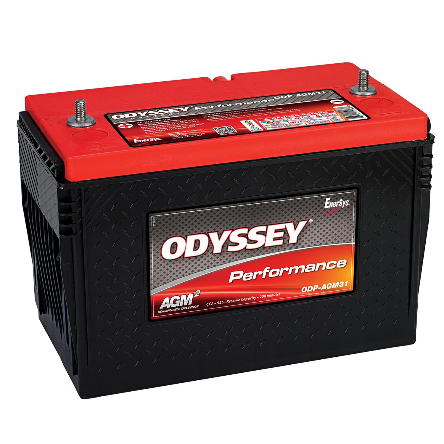 Odyssey Performance Absorbed Glass Mat (AGM) Battery ODP-AGM31
