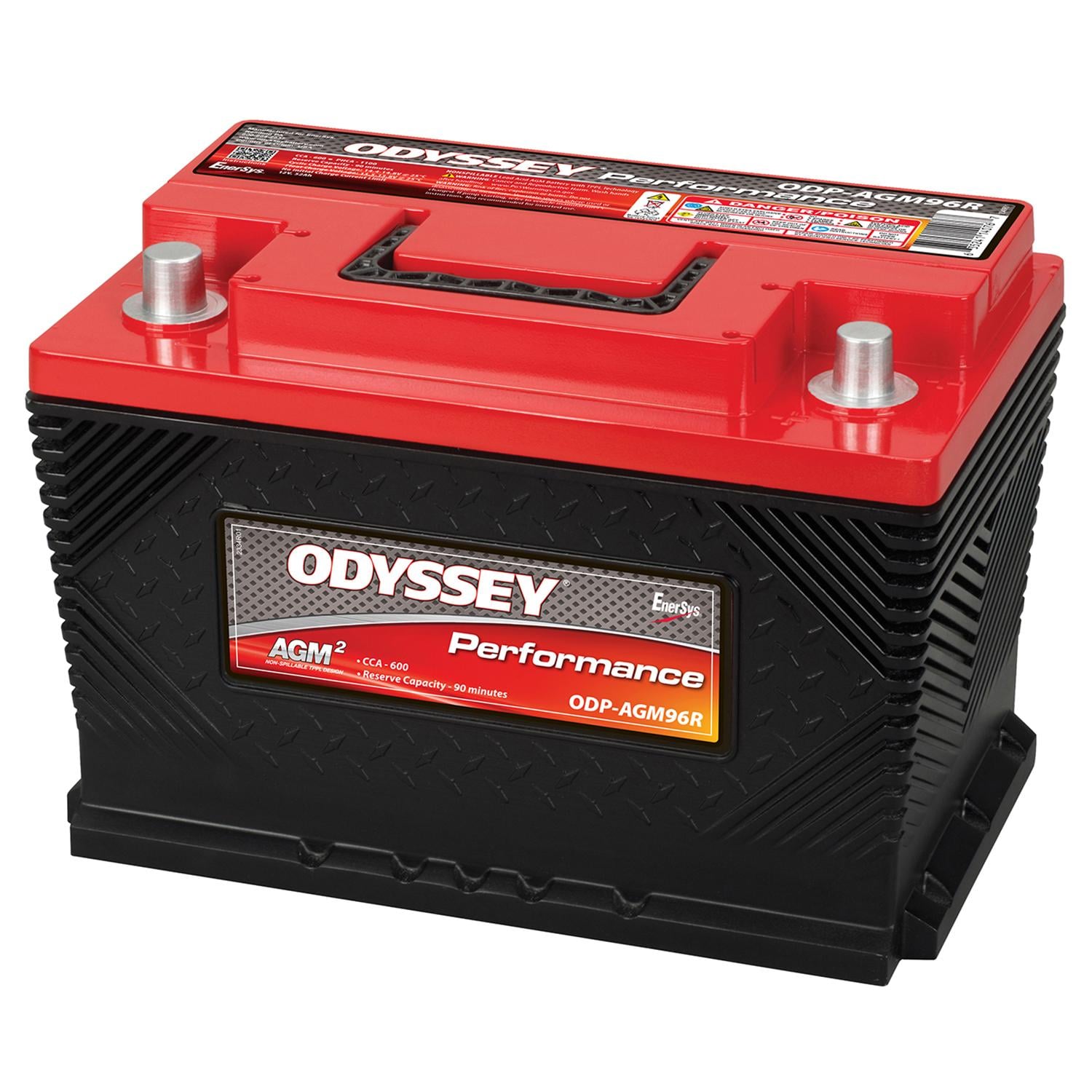 Odyssey Performance Group Size 41 Absorbed Glass Mat (AGM) Battery ODP-AGM96R