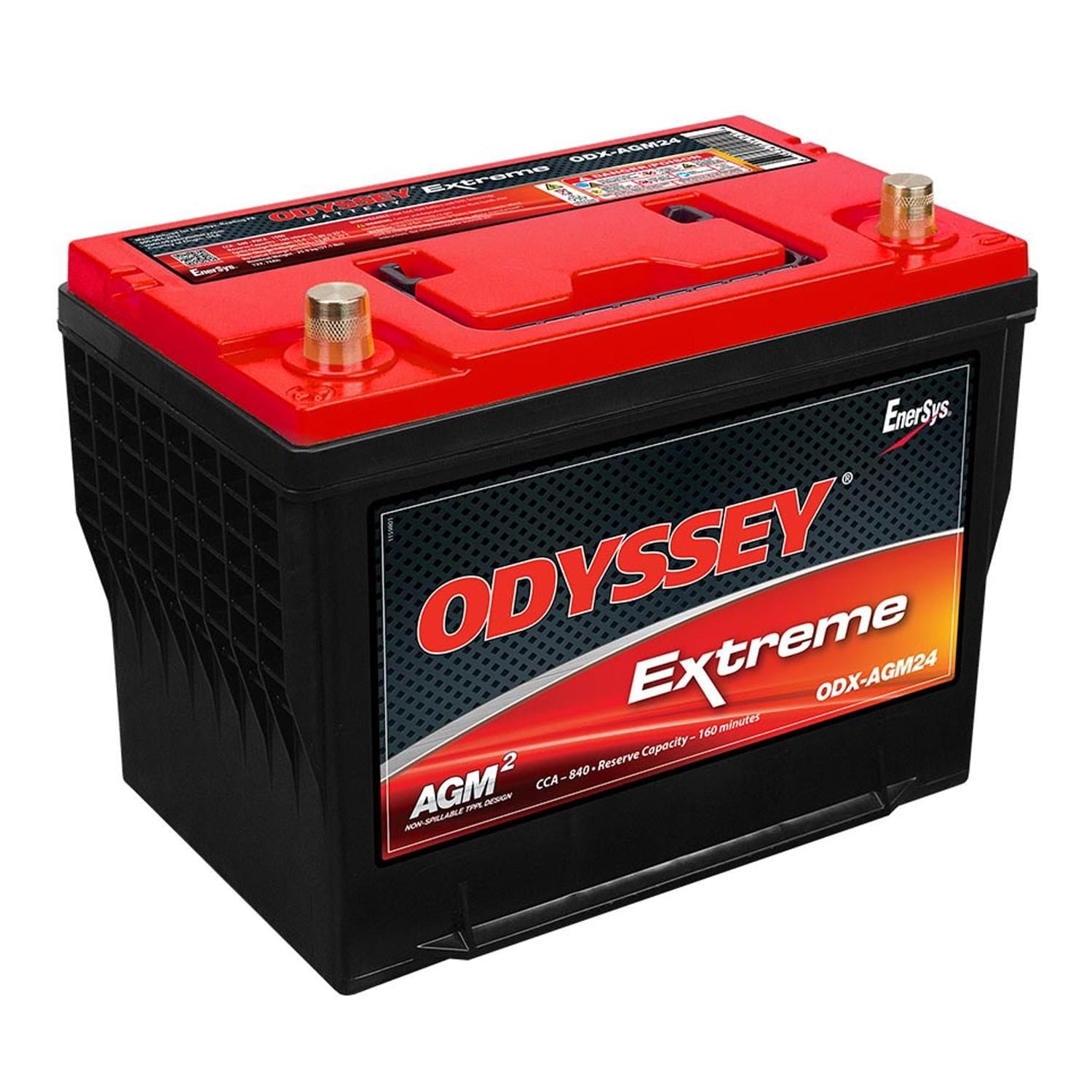 Odyssey Extreme Group Size 24 Powersport Absorbed Glass Mat (AGM) Battery ODX-AGM24
