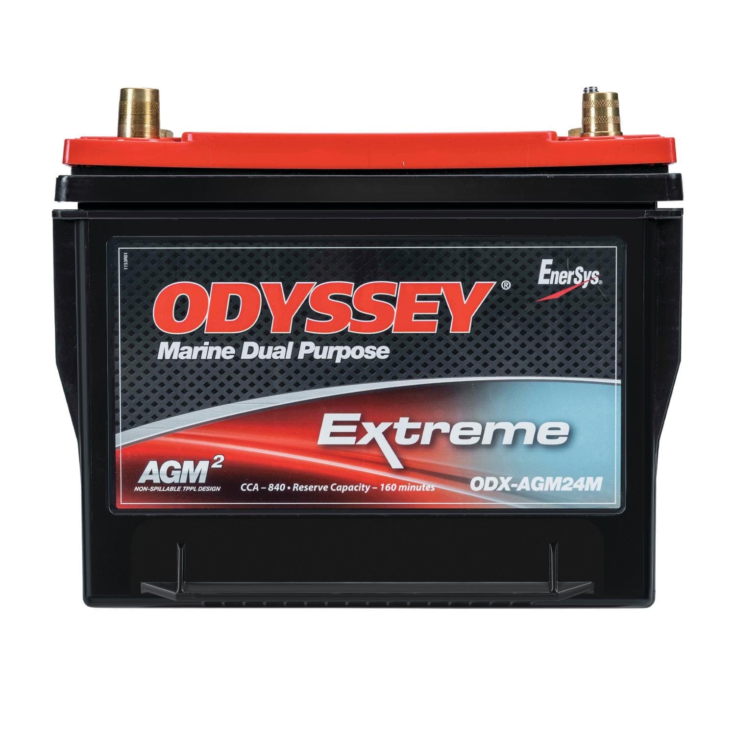 Odyssey Extreme Group Size 24 Marine/RV Dual Purpose Absorbed Glass Mat (AGM) Battery ODX-AGM24M