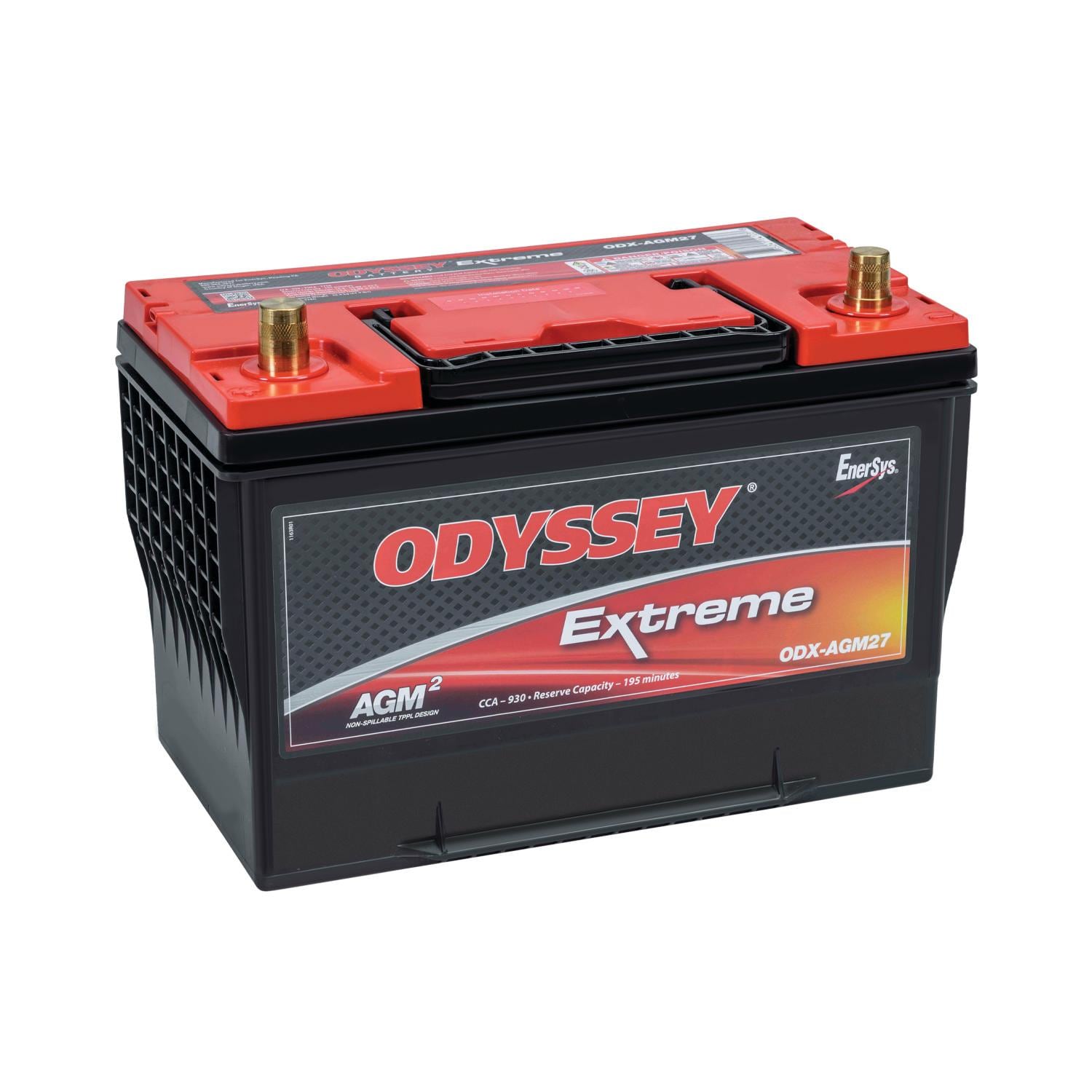 Odyssey Extreme Group Size 27 Absorbed Glass Mat (AGM) Battery ODX-AGM27