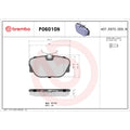 Brembo Ceramic Disc Brake Pad Set P06010N