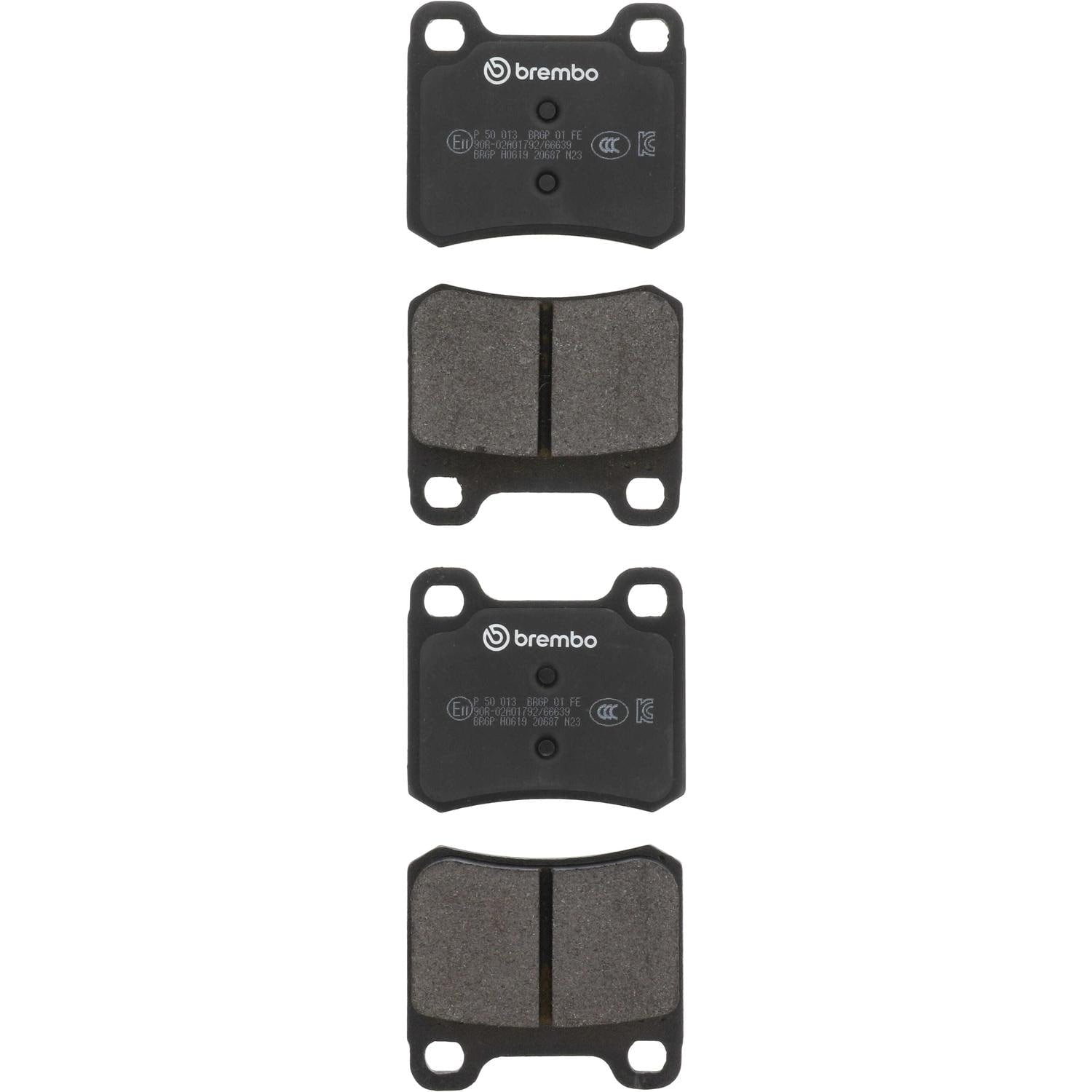 Brembo Semi-metallic Disc Brake Pad Set P50013