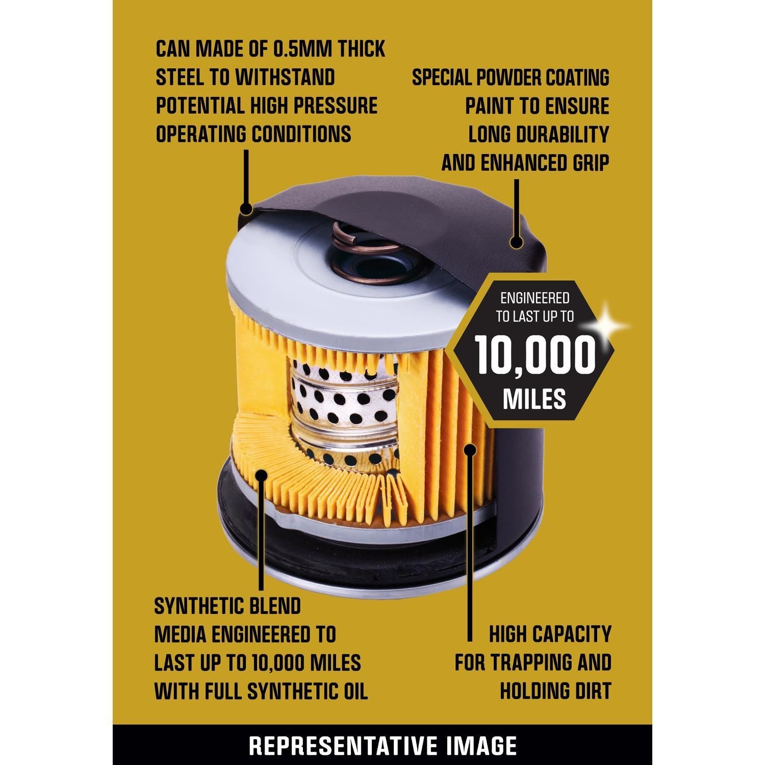 STP Extended Life Engine Oil Filter P908XL
