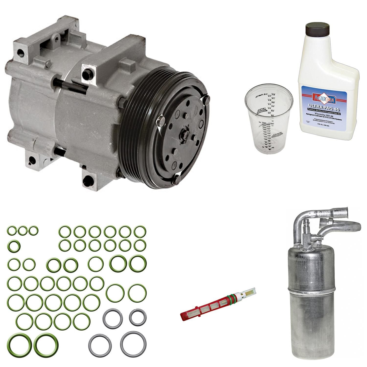 Santech A/C Compressor P96-24334