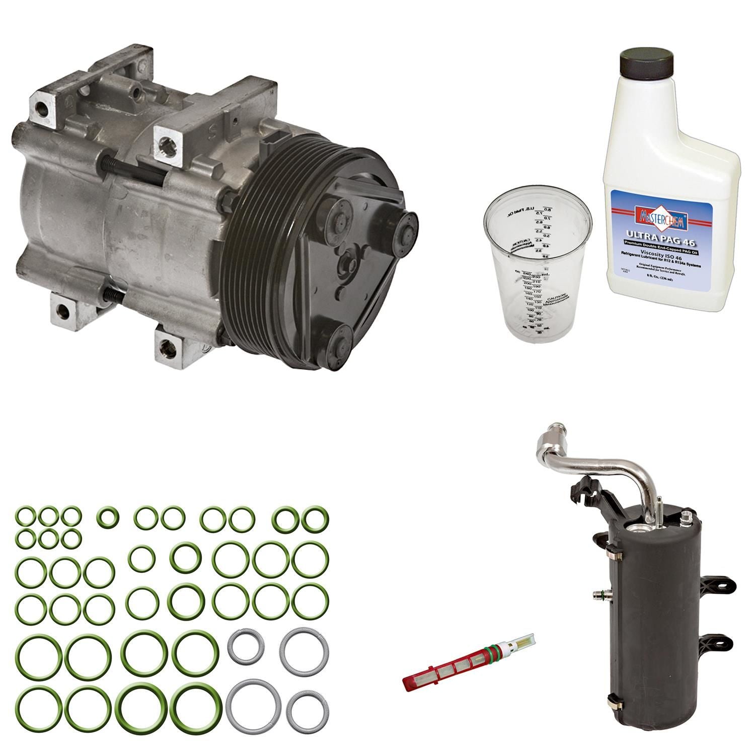Santech A/C Compressor P96-24366