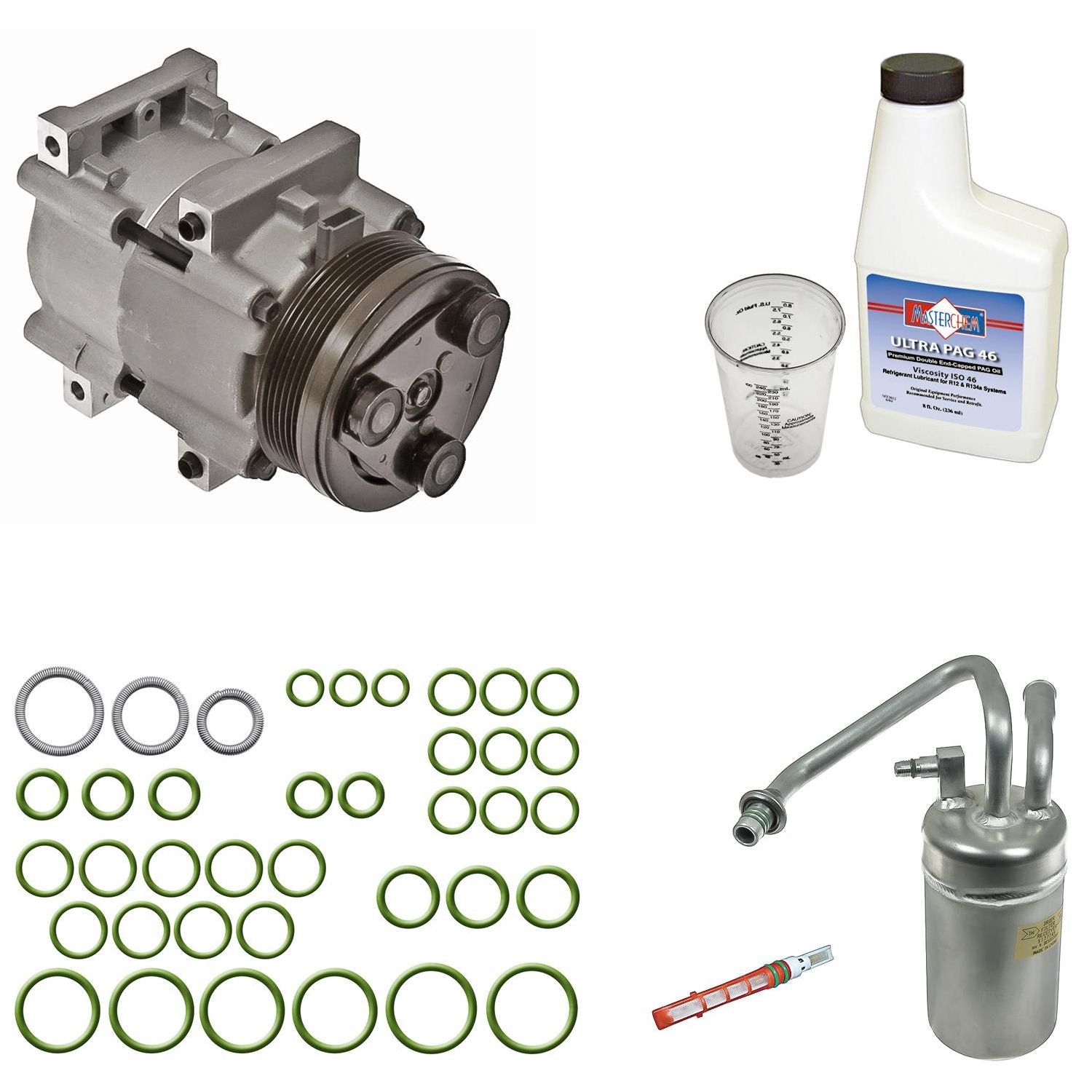 Santech A/C Compressor P96-25124