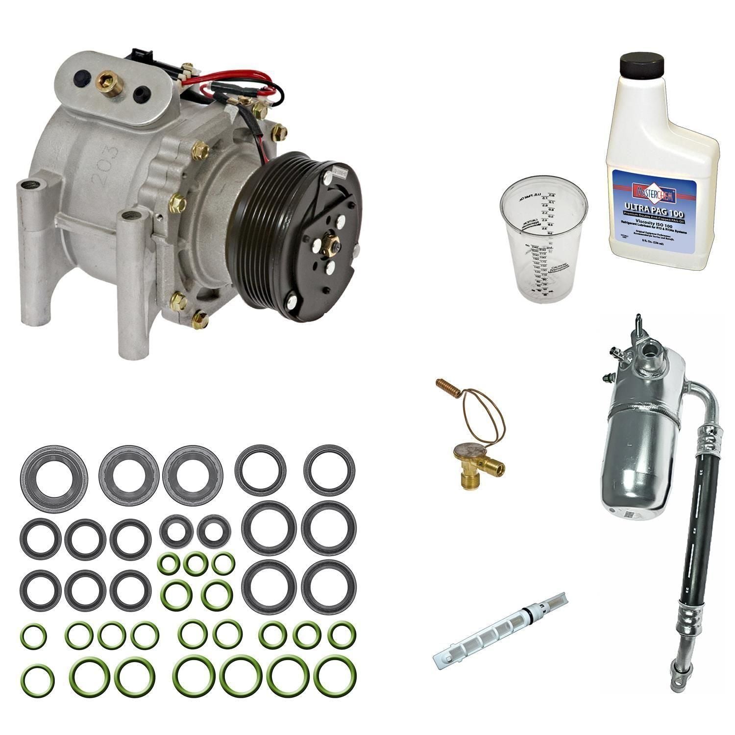Santech A/C Compressor Kit P96-25487
