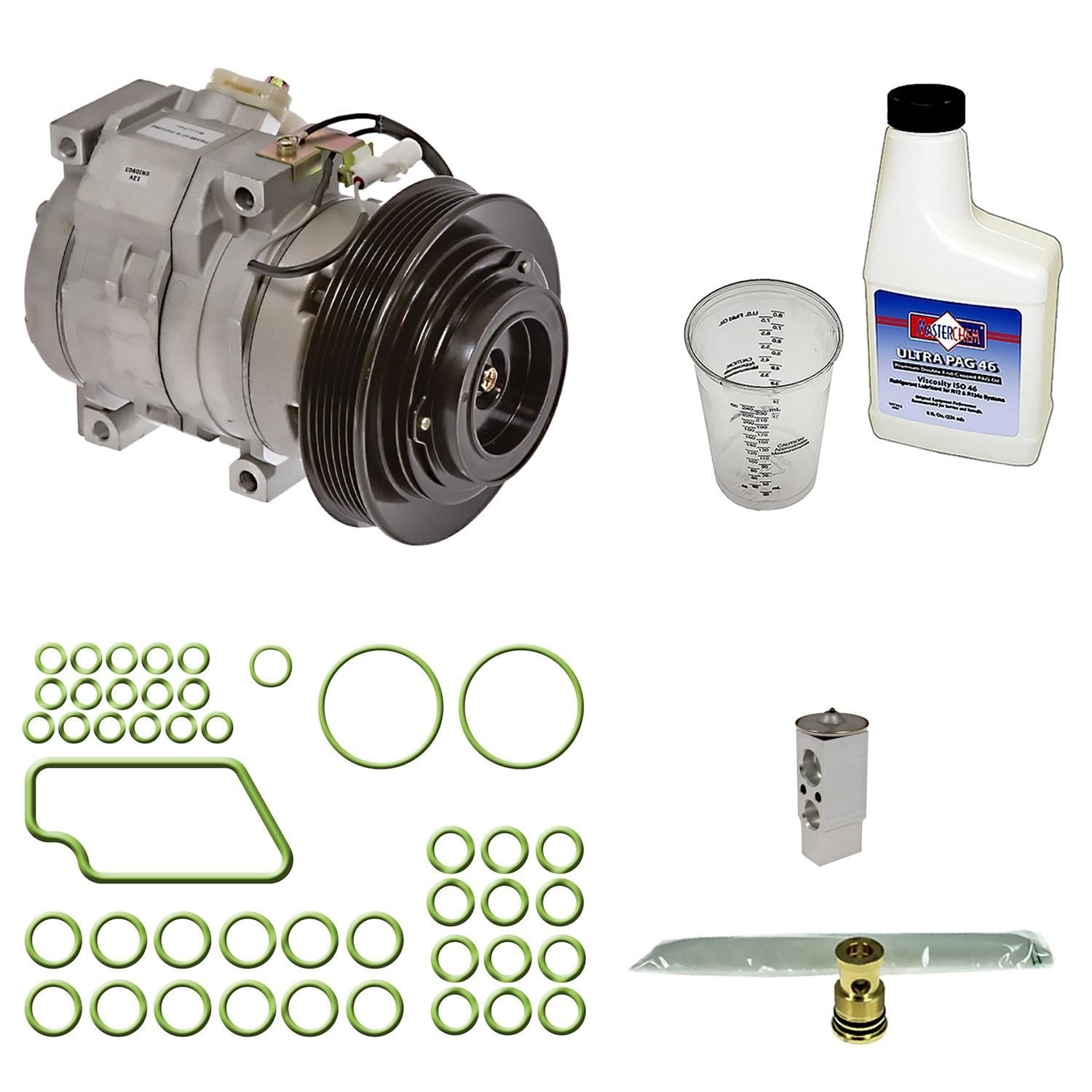 Santech A/C Compressor Kit P96-25581