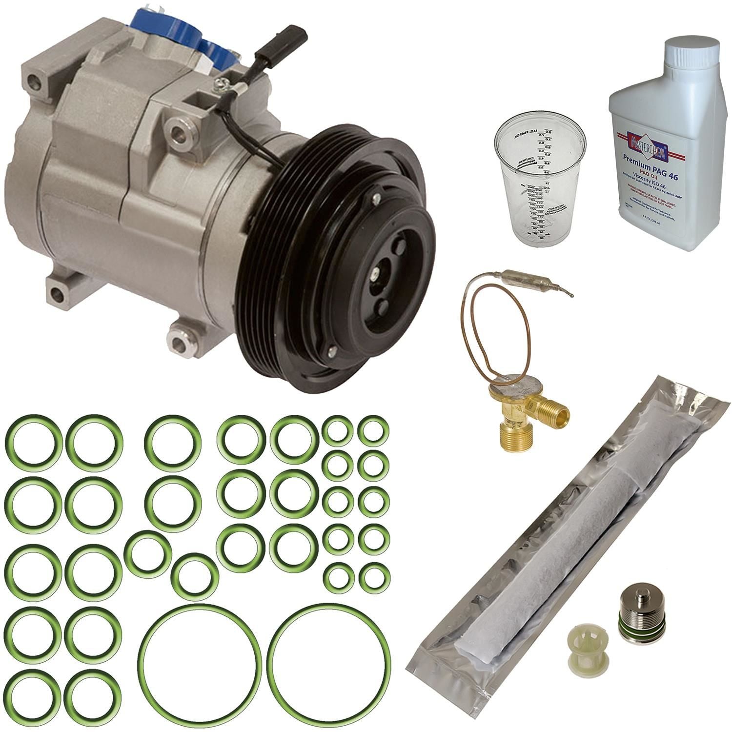 Santech A/C Compressor P96-25635