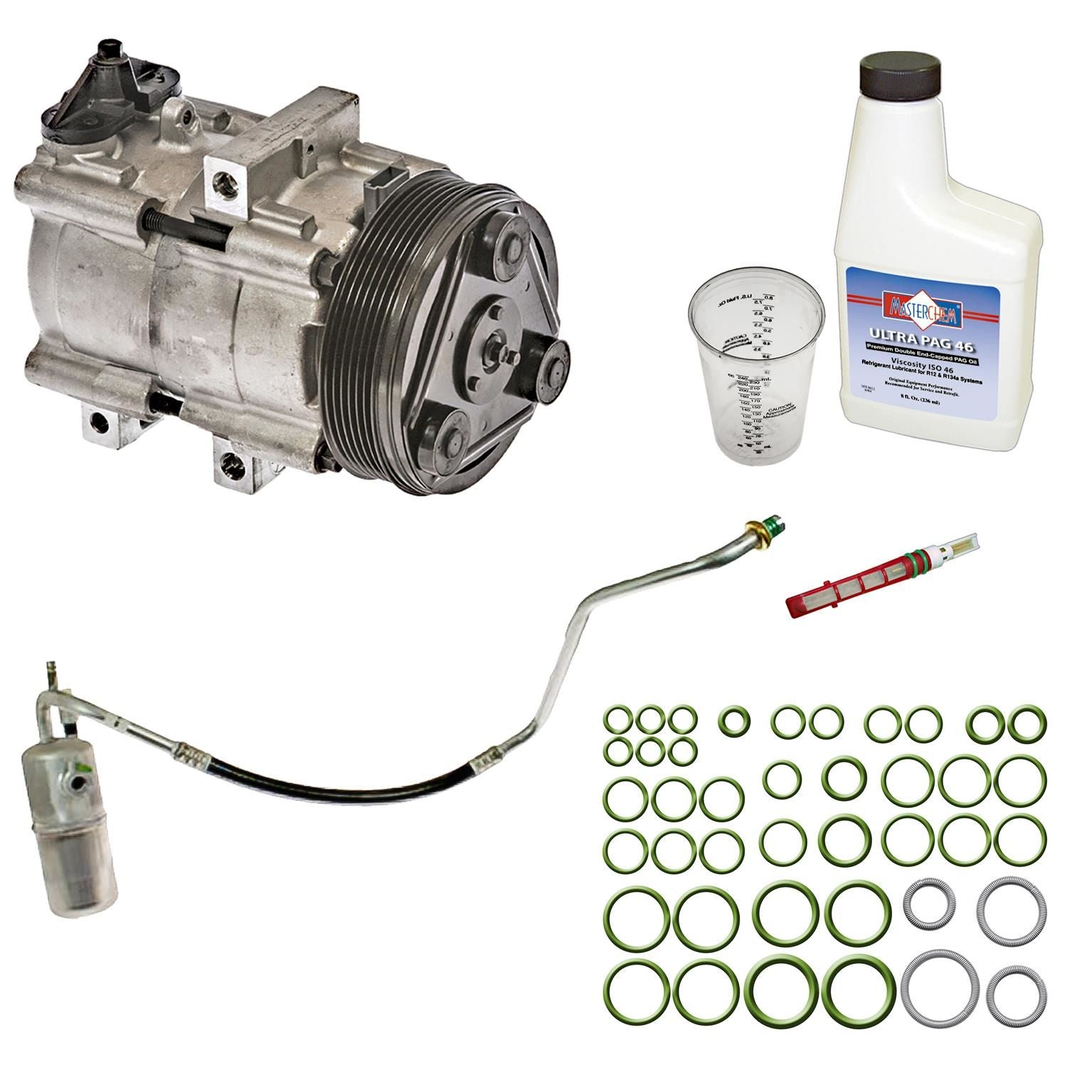 Santech A/C Compressor Kit P96-25682
