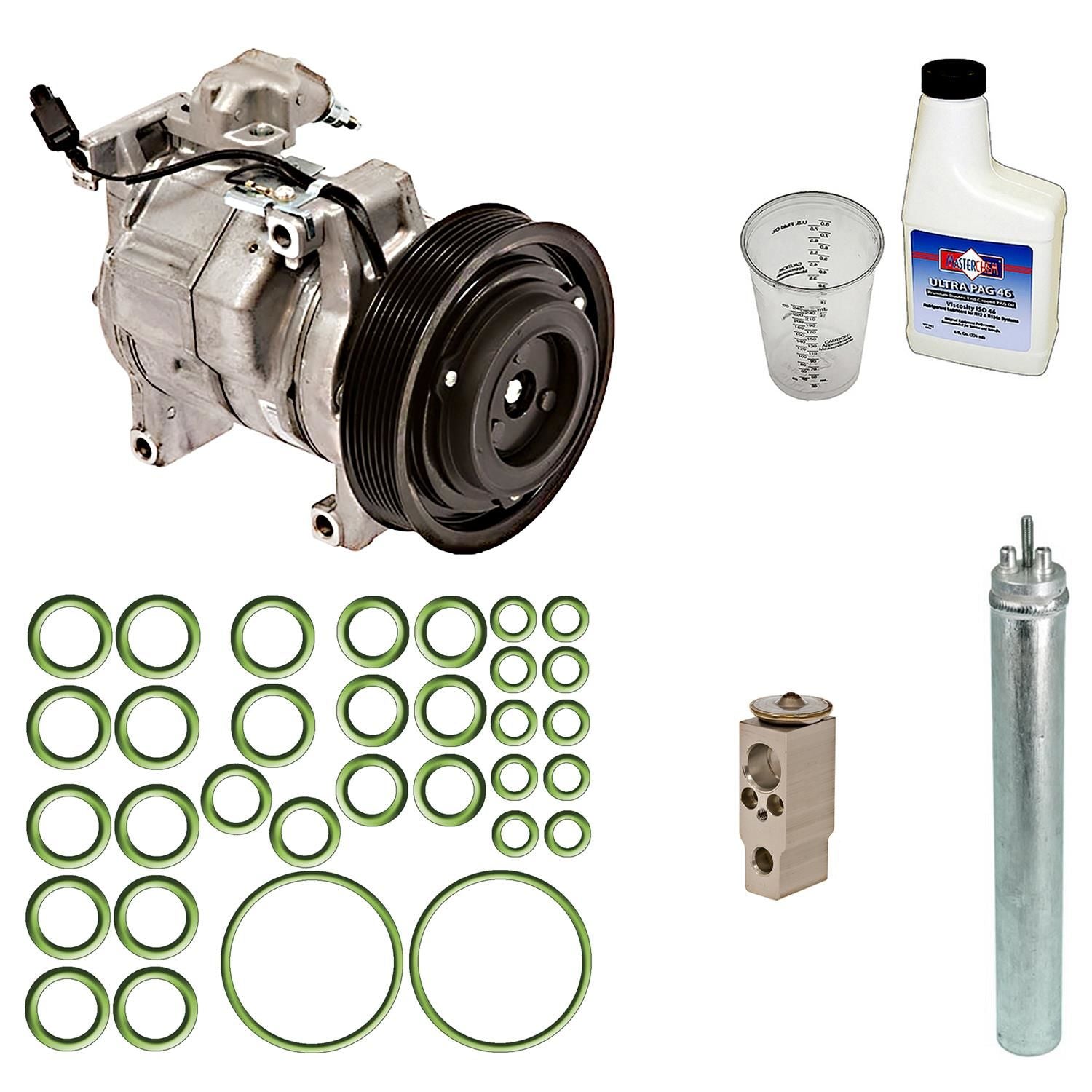 Santech A/C Compressor P96-25840
